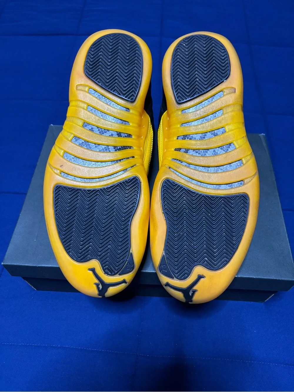 Jordan 12 Retro Black University Gold 2020 Size 11
